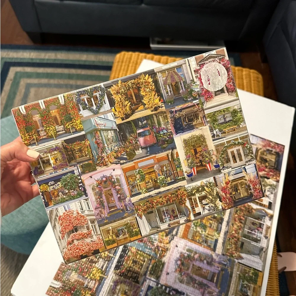 Galison London in Bloom – 1000 Piece Puzzle Fun and Challenging Activity - Picture 4 of 4
